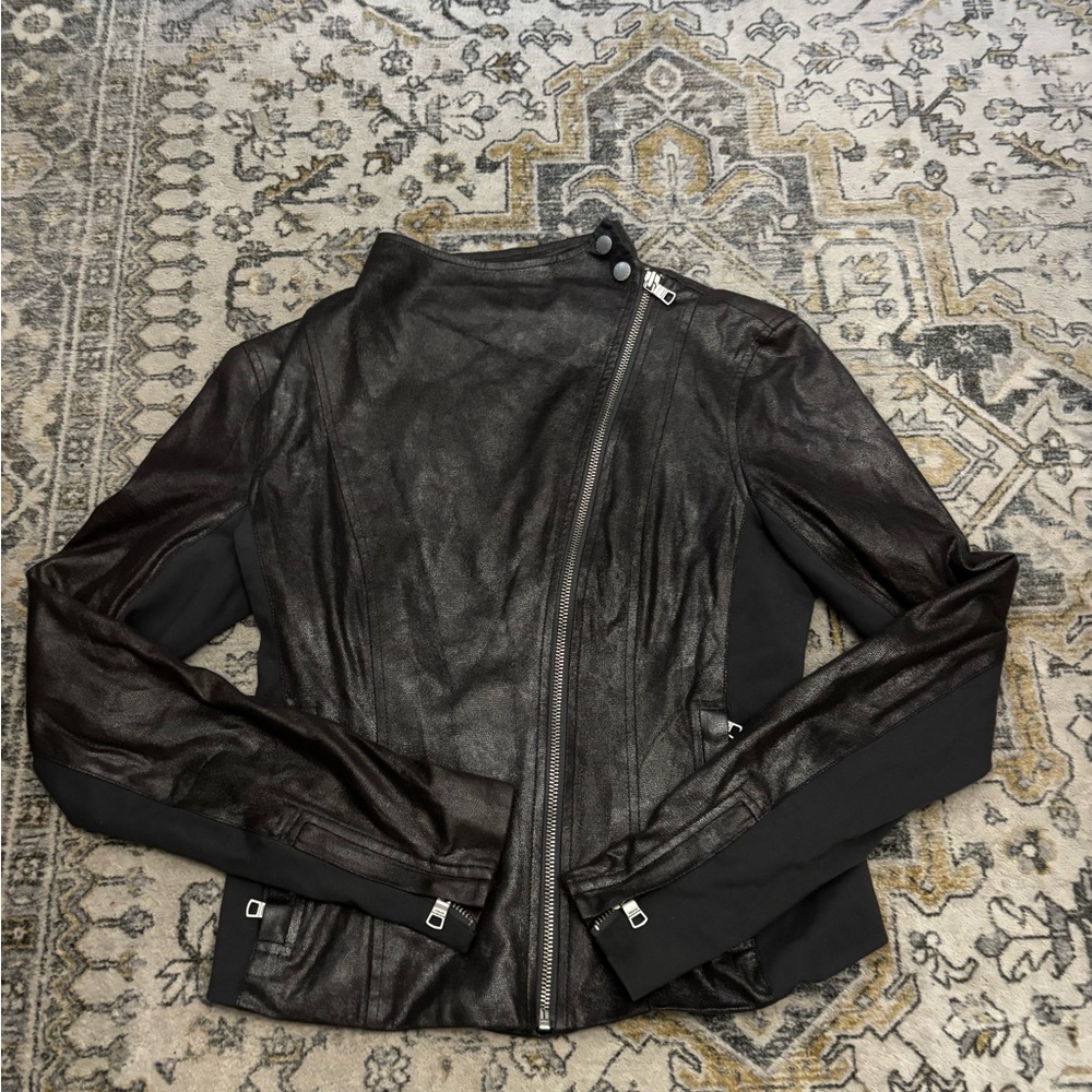 Armani Exchange Leather Jacket